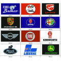 CUSTOM kind of car brand logo FLAG check the detail 90*150CM 100D polyster custom car banner